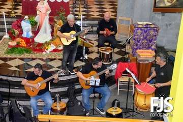 Concierto navideño en el templo de Lomo Magullo/Francisco Javier Santana.
